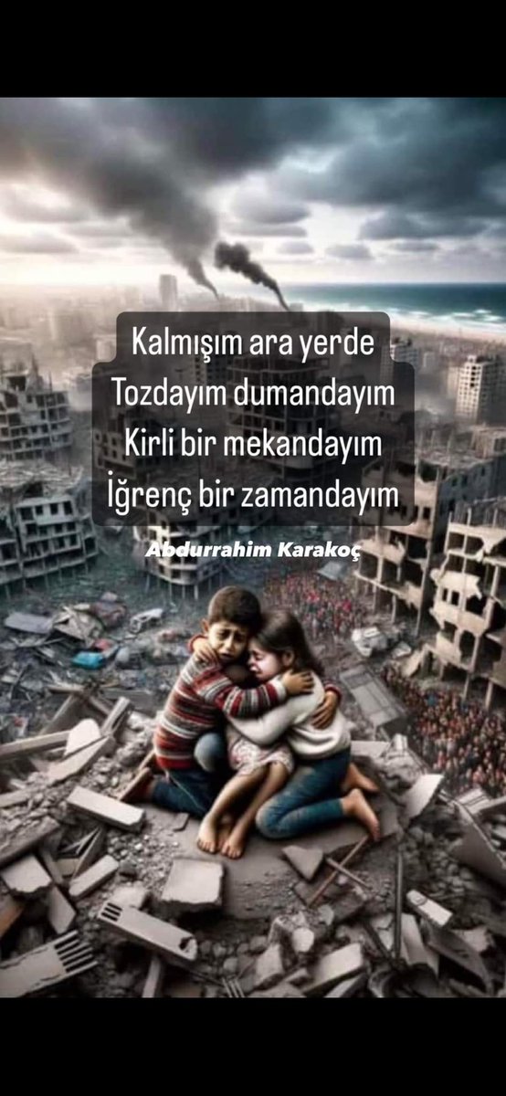 İsrail #suriye de #dürzi leri koruma bahanesiyle 12 savaş uçağıyla saldırı yapabiliyor iken biz  #GazzeÖlüyor iken sadece resmi ağızlardan israilin savaşı yayma politikası güttüğünü ve bunu yapmaması gerektiğini söylüyoruz 
Lanet olsun ekonimi endişesine de gelecek kaygısına da