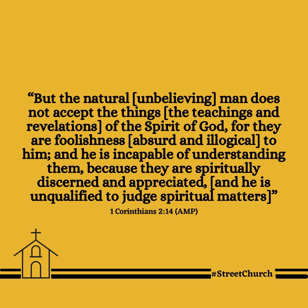 streetchurchh's tweet image. Seh you don ever wonder why some people just dey behave anyhow towards Christ and his church? The thing be say without the Holy Spirit, faith in God no really make sense when you view it with human understanding.

So no wish dem bad when dey behave like that. Instead pray for dem…