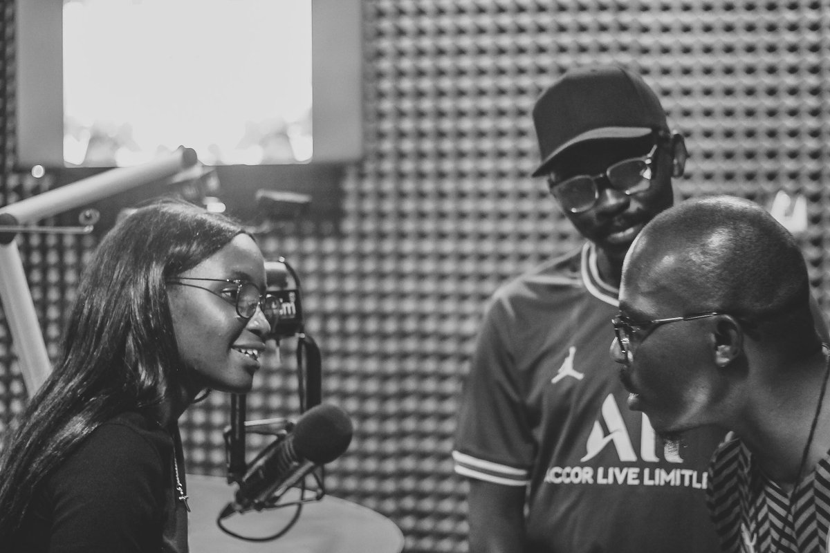 OrgGmt's tweet photo. "GMT Goodmuxictime kicked off May with energy! Visited @jayfmjos on 1st—huge shoutout to @officialqonel &amp; @officialboifloyd for sharing their music journeys &amp; passion. Grateful for the collab—more exciting opportunities ahead! #MusicPassion https://t.co/qAHyodF1kh