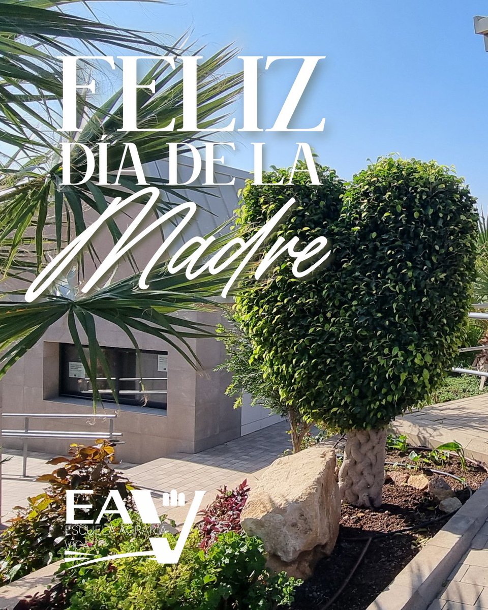 💚 ¡¡FELIZ DÍA DE LA MADRE!! 💚

#DíaMadre #fp #formación #agricultura #EscuelaAgraria #JardineríayFloristería #ProducciónAgropecuaria #TécnicoSuperiorAgrario #EAVícar #EscuelaAgrariaVícar