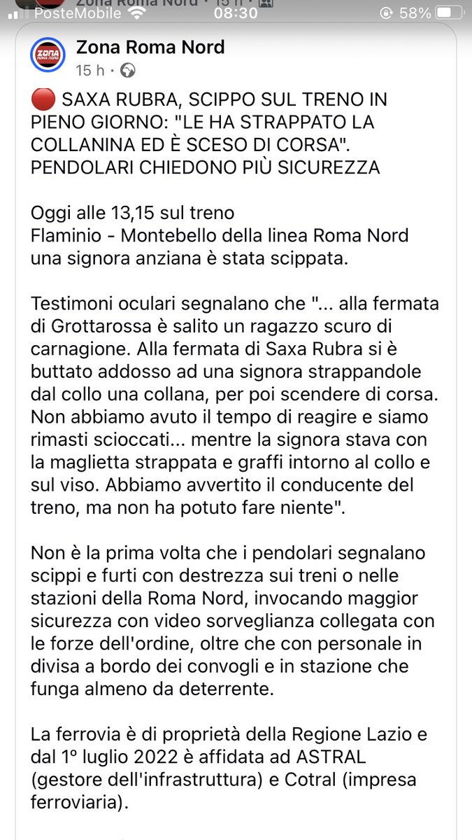 Maria Cristina (@mariacr92758014) on Twitter photo Il disastro della ferrovia RM-VT stazioni abbandonate, treni inesistenti e sicurezza 0, tutto questo nel silenzio assordante delle istituzioni nonché nell’inadeguatezza di chi gestisce la linea. Una vergogna inaudita. <a href="/PendolariRMNord/">Pendolari Roma Nord</a> Il disastro della ferrovia RM-VT stazioni abbandonate, treni inesistenti e sicurezza 0, tutto questo nel silenzio assordante delle istituzioni nonché nell’inadeguatezza di chi gestisce la linea. Una vergogna inaudita. <a href="/PendolariRMNord/">Pendolari Roma Nord</a>