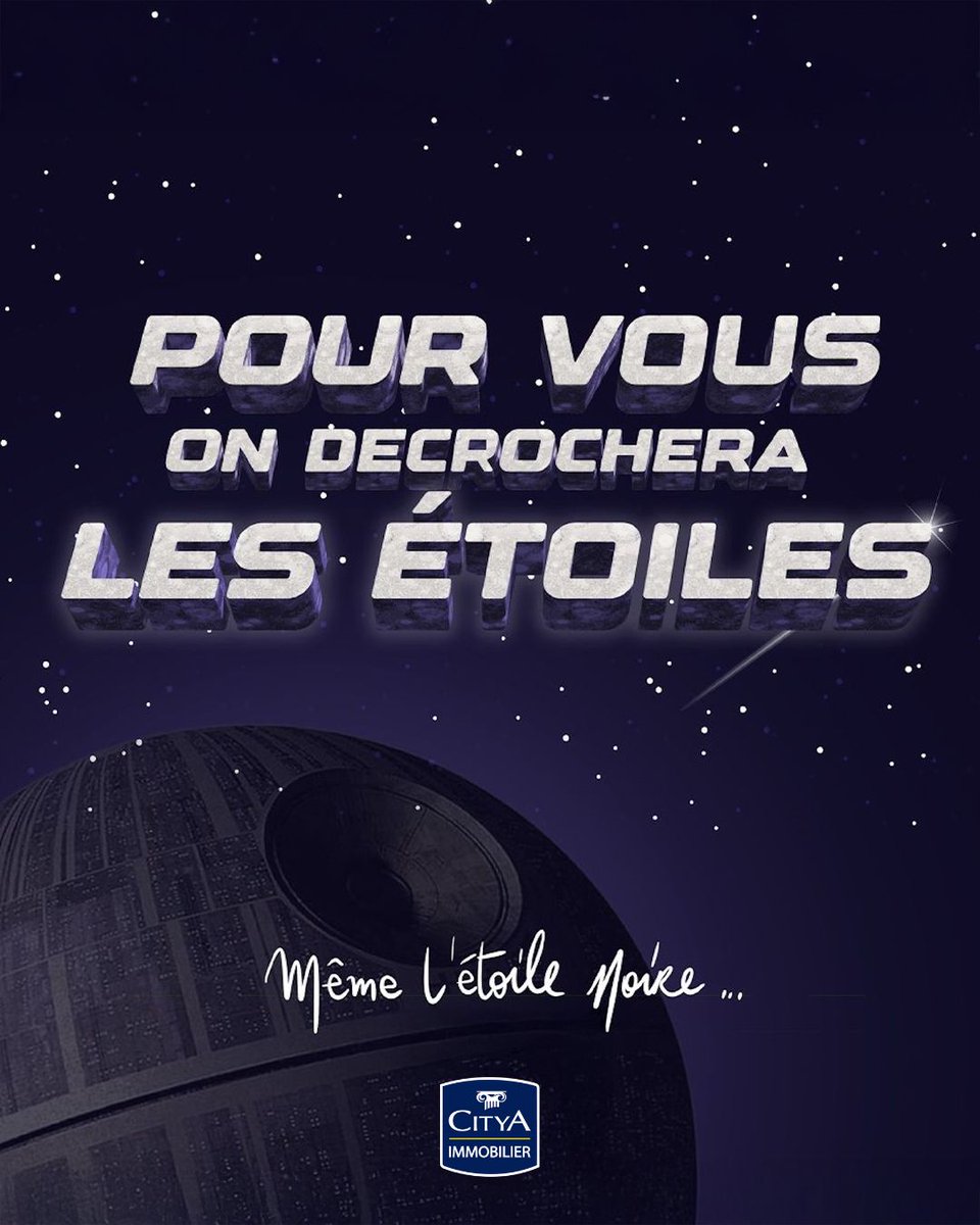 Aujourd'hui c'est la journée consacrée à Star Wars ! 🏠

Des fans de la série par ici ? 👀

#StarWarsDay #MayThe4thBeWithYou