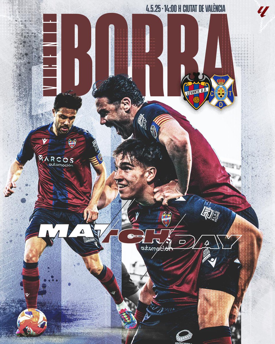 ⚽️ Matchday 🐸

<a href="/LevanteUD/">Levante UD</a> 

<a href="/LaLiga/">LALIGA</a> 

🔵🔴