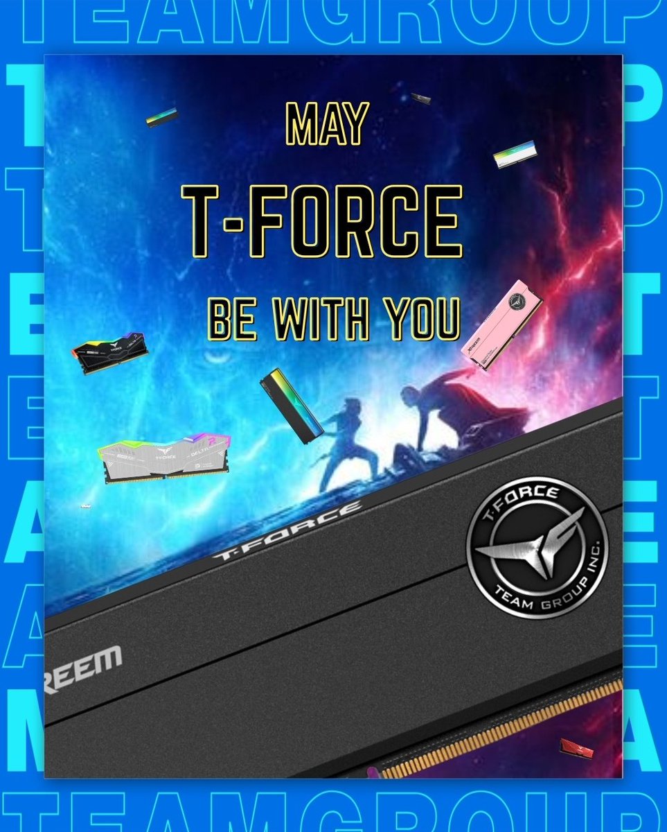 Wieviele Speicher findet ihr auf dem Bild ?🤔 

May the fourth 🥳

#pcbuild #pcbuilds #gamingpc #custompcbuild #pcmasterrace #pcmr #pcgamingsetup #pcsetups #gaminggear #gamerpc #pcgaming #battlestation #gamingsetups #pcmr #unboxing #gaming #teamgroup #teamforce #tforce