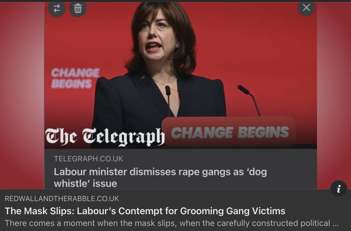 Raja Miah (@recusant_raja) on Twitter photo Labour MP Lucy Powell, now Leader of the House of Commons, dismissed the rape gang scandal as a "little trumpet" and a "dog whistle."
<a href="/LucyMPowell/">Lucy Powell MP</a> represents parts of Manchester and Oldham, Her constituency includes areas torn apart by Pakistani Rape Clans.
If there was any Labour MP Lucy Powell, now Leader of the House of Commons, dismissed the rape gang scandal as a "little trumpet" and a "dog whistle."
<a href="/LucyMPowell/">Lucy Powell MP</a> represents parts of Manchester and Oldham, Her constituency includes areas torn apart by Pakistani Rape Clans.
If there was any