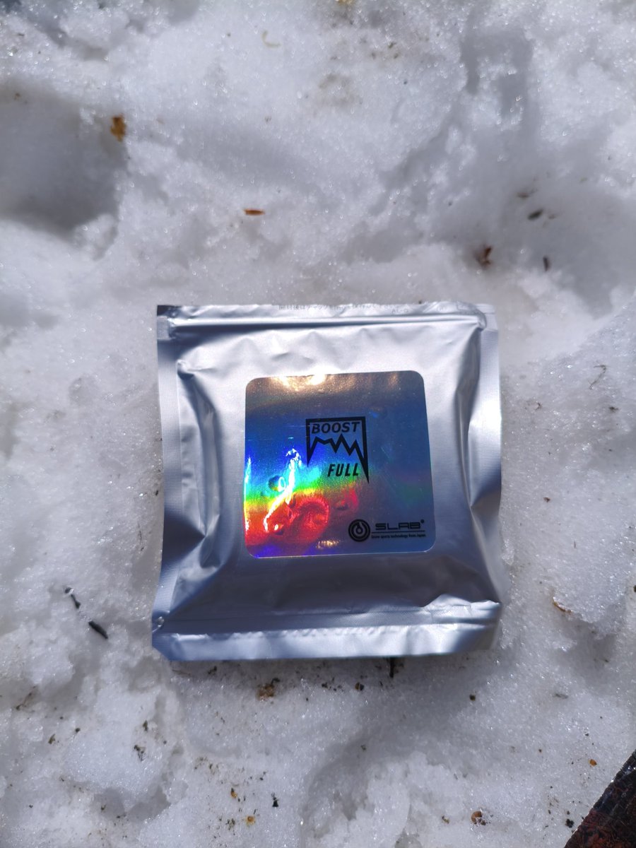 takec0523's tweet image. GWの雪はどこでも汚れた雪で、直ぐに走らなくなる。今シーズン評判のSLABさんの新作FULL Boost。これ塗ってから片足をバインに固定したら、滑りすぎて尻もちついた。これめちゃくちゃ滑る。
#SLAB 
#ICEBASE