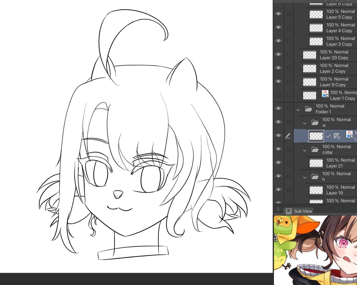 trying to improve how i draw gigi

i had a long day, excuse my whimsical art 🫠