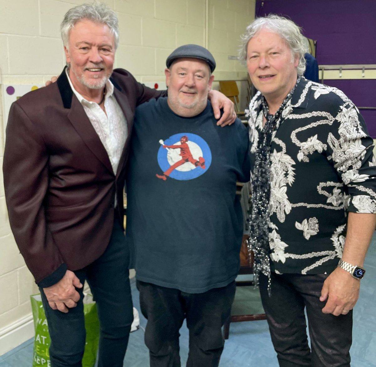 VEGAS BABY! We had a very special guest last night at our show - it was fantastic to see you <a href="/JohnnyVegasReal/">Johnny Vegas</a>!