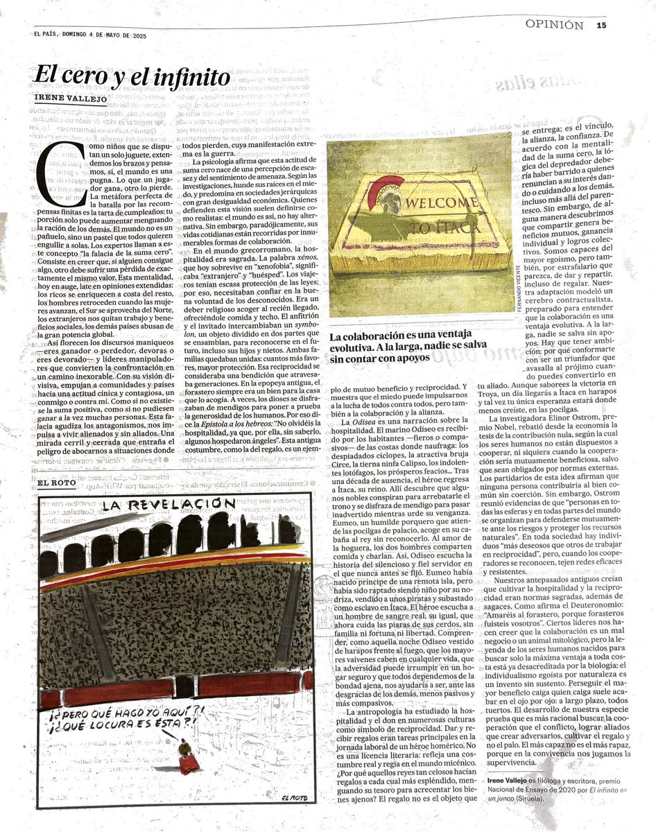 En la força de la mentalitat d’abundància en la convivència ens juguem la supervivència de la humanitat. Un essencial de <a href="/irenevalmore/">Irene Vallejo</a> #TUtopia