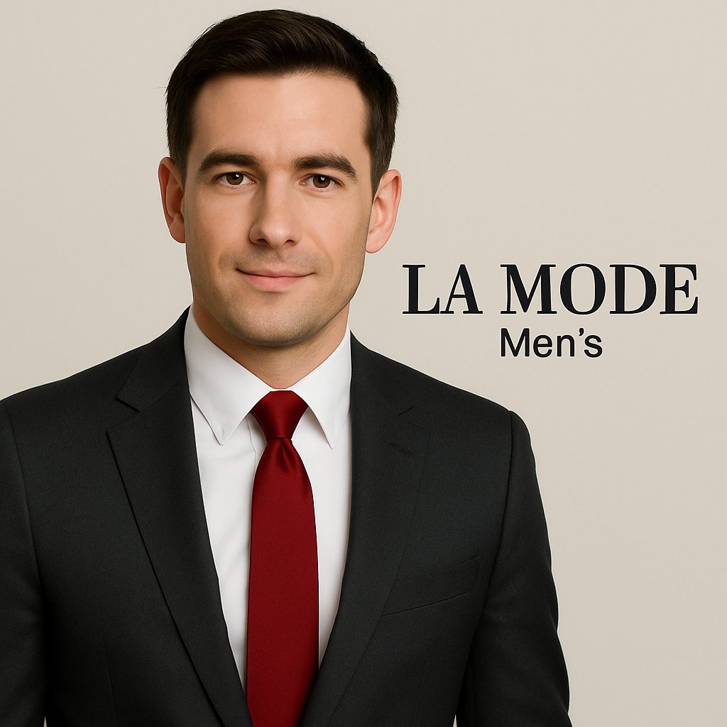 men_mode's tweet image. Solid ties: The versatile hero of your wardrobe. Dress them up or down with La Mode Men's. #WardrobeStaple #MensStyleTips #LaModeFashion