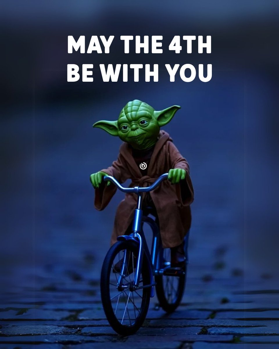 bikademy's tweet photo. May the 4th be with you. π΄
Wherever your weekend takes you, ride like a Jedi: calm, curious, and ready to explore galaxies (or at least your local trails). ππ
#MayThe4thBeWithYou #Bikademy #RideAndExplore #CyclingWeekend #BikeSide #bicycle #cycling #cycle #Jedi #StarWars https://t.co/7Om3mNqFlQ