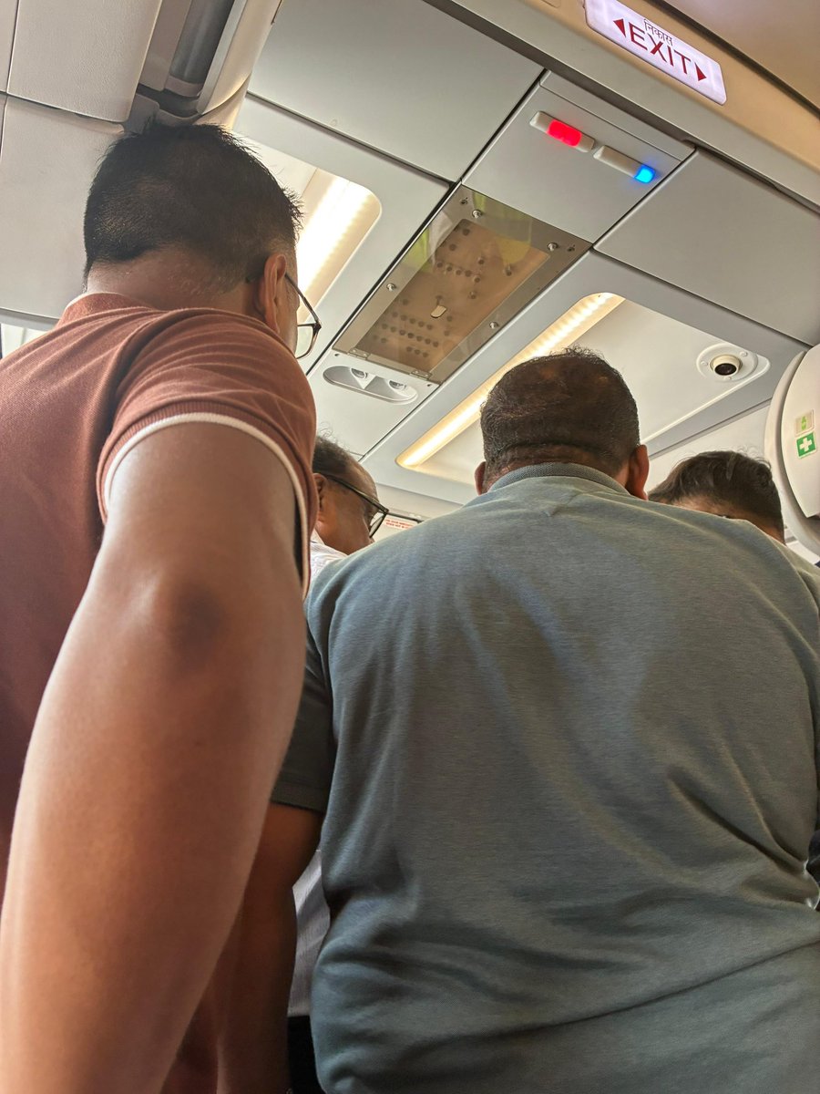 annaverma27's tweet image. IX 2792 delayed due to a technical snag just as it was about to take off. Passengers stranded inside the aircraft for nearly an hour with no AC — conditions are unbearable. Immediate action needed. @IndiGo6E #IX2792 #FlightDelay #PassengerSafety #AviationCrisis
@AirIndiaX