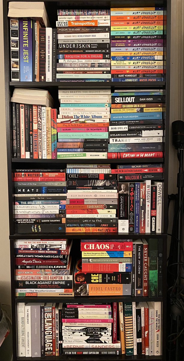 emocomrade's tweet photo. reorganized da shelves shoutout to good literature https://t.co/L2hoFEfaZY