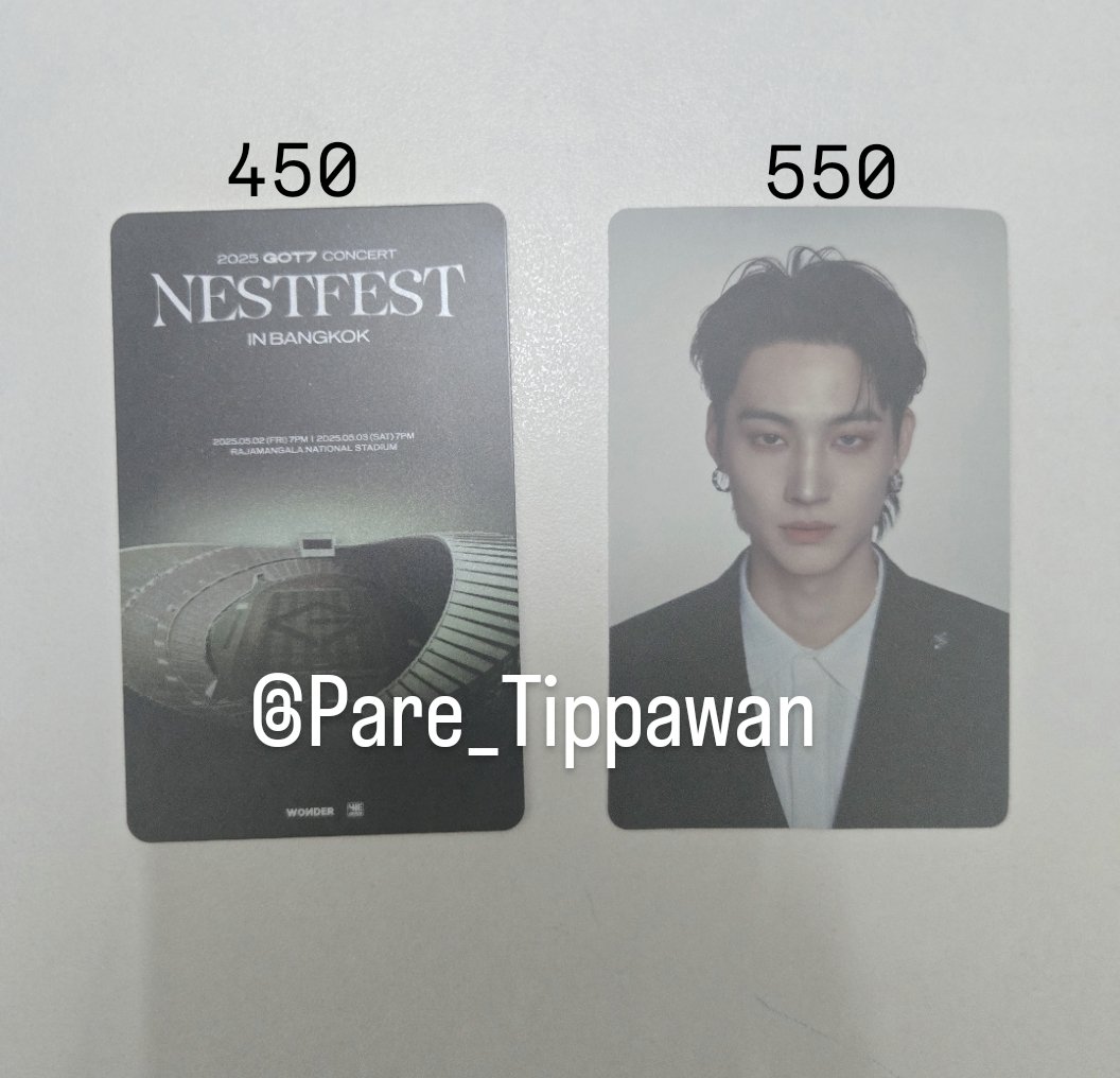 PareTippawan's tweet photo. JayB's Photo Card / Poster / บัตรแข็ง 💚 ราคารวมส่งแล้ว สนใจเดมมานะคะ🐥 #ตลาดนัดgot7 #ตลาดนัดอากาเซ่ #GOT7_NESTFESTinBKK
#GOT7 #GOT7_NESTFEST #ตลาดนัดกัซเซบึน https://t.co/VRlUkMVYNV