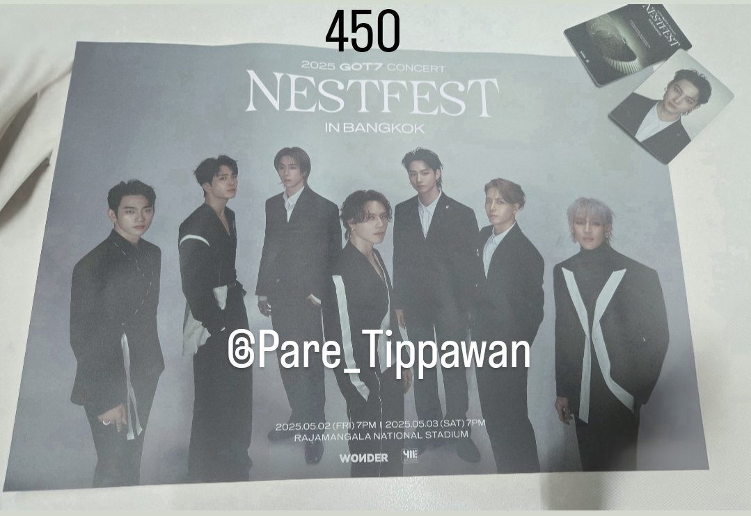 PareTippawan's tweet photo. JayB's Photo Card / Poster / บัตรแข็ง 💚 ราคารวมส่งแล้ว สนใจเดมมานะคะ🐥 #ตลาดนัดgot7 #ตลาดนัดอากาเซ่ #GOT7_NESTFESTinBKK
#GOT7 #GOT7_NESTFEST #ตลาดนัดกัซเซบึน https://t.co/VRlUkMVYNV
