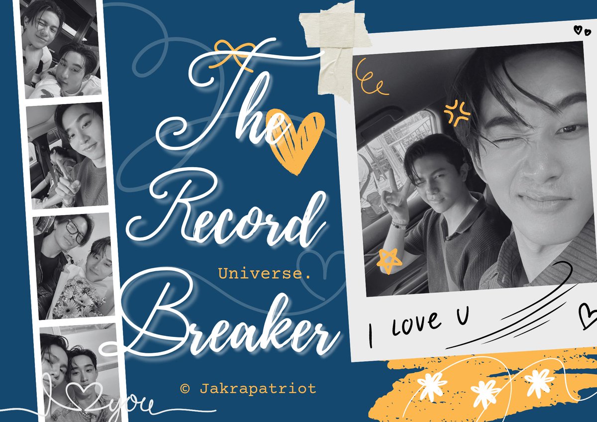 #WilliamEst AU : The Record Breaker
— Archive © Jakrapatriot, GalaTheo!