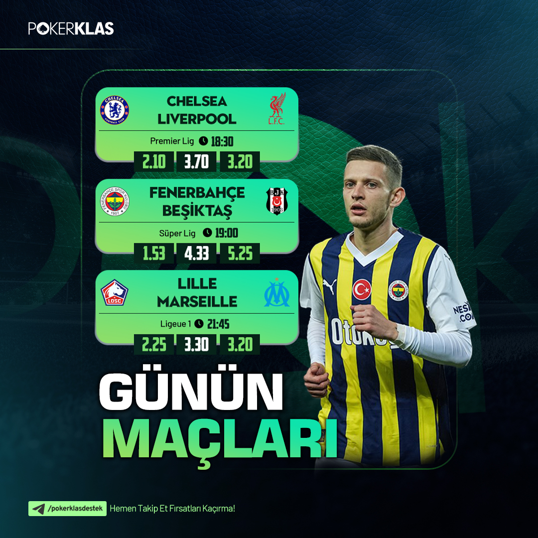 ⚡️ Günün maçlarına en iyi oranlar Pokerklas'ta !

🏆Heyecan verici maçlara, en yüksek oranlarla ortak ol🏆

✅ %20 Spor Yatırım Bonusu
✅ %10 Çevrimsiz Spor Bonusu
✅ %10 Kripto Yatırım Bonusu

🔑 klstr.pro/pksocial