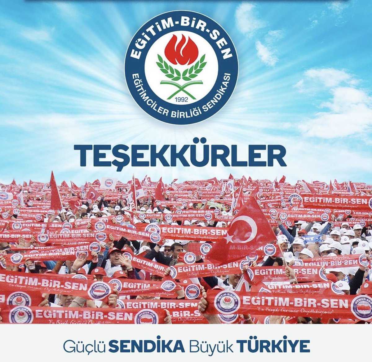 T  E  Ş  E  K  K  Ü  R  L  E  R
2025/Nisan | 241 | Yeni Üye

Eğitim-Bir-Sen Mersin 1.Nolu Şube olarak, Yeni Üye kaydetme noktasında son 8 ayın 6’sında Türkiye 1.si, bir ayında Türkiye 4.sü olan şubemiz Nisan ayında 241 yeni üye kaydederek Türkiye de en fazla