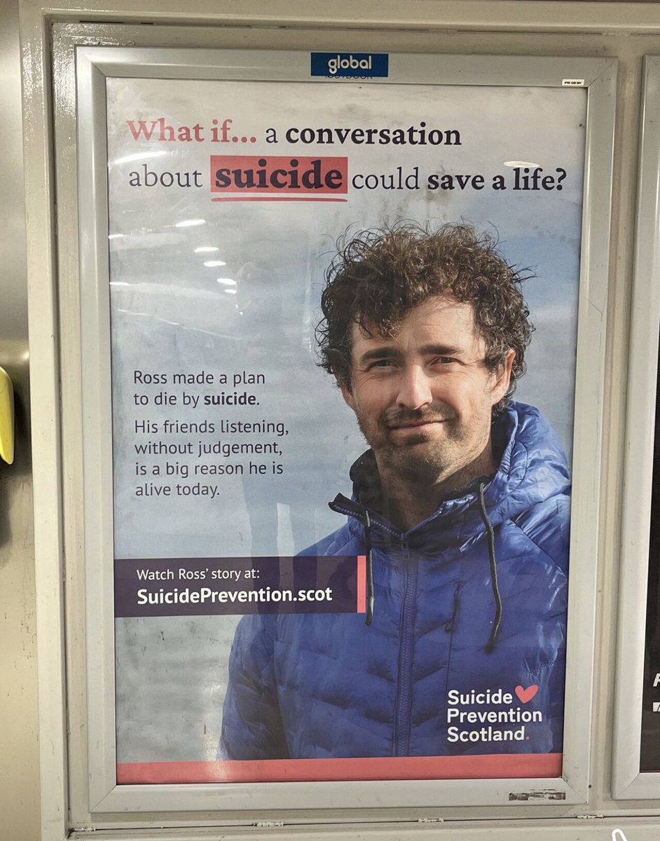 Graham Goulden (@graham_goulden) on Twitter photo This weeks #SundayThread “What if….” This last week I was struck by the power of the new campaign by <a href="/SuicidePrevScot/">Suicide Prevention Scotland</a> As someone who lost their father to suicide I’ve often wondered what if? What if I’d noticed the signs earlier. What if I’d known how to engage my father? This weeks #SundayThread “What if….” This last week I was struck by the power of the new campaign by <a href="/SuicidePrevScot/">Suicide Prevention Scotland</a> As someone who lost their father to suicide I’ve often wondered what if? What if I’d noticed the signs earlier. What if I’d known how to engage my father?