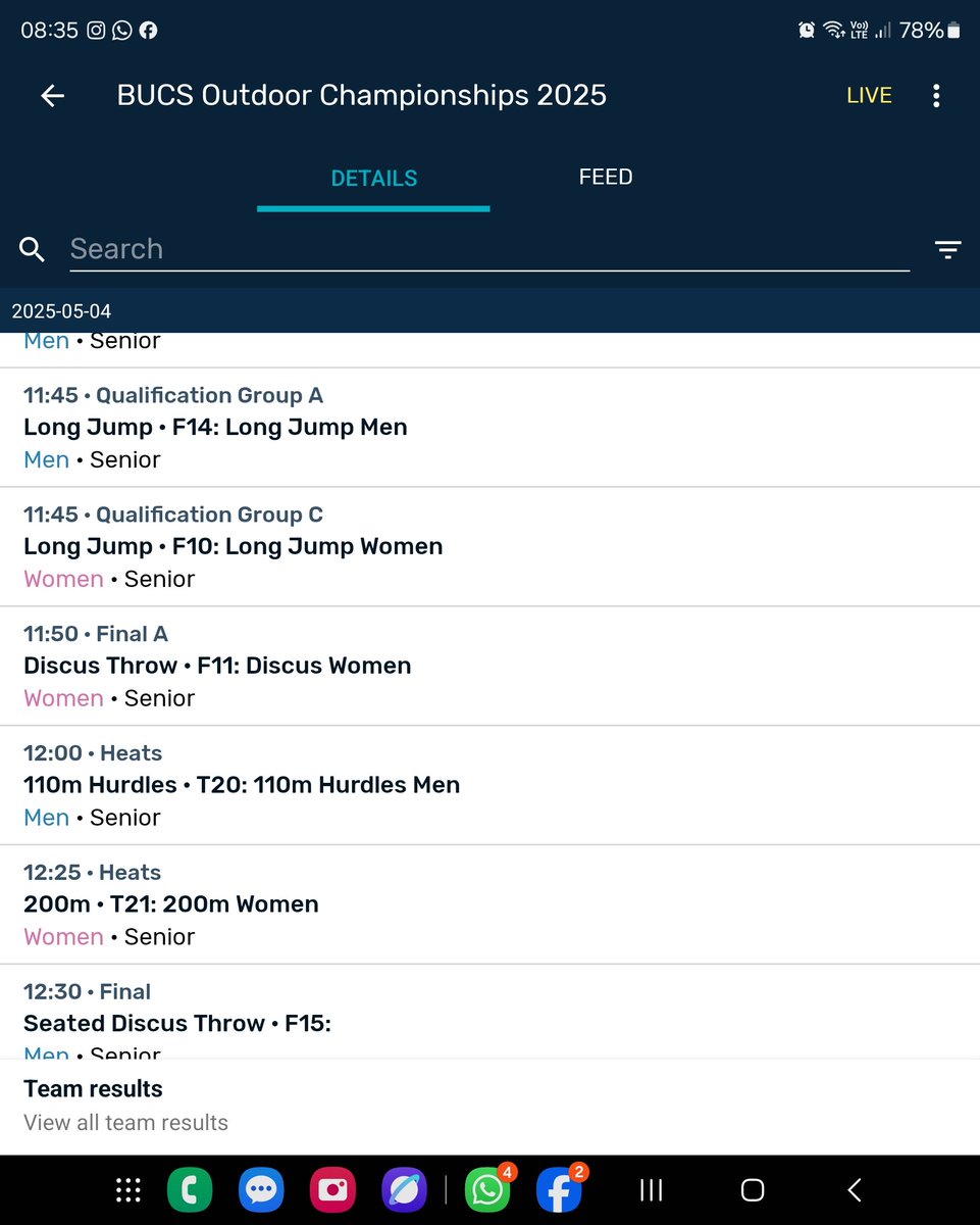 Hopefully a bit of the same again today for Ashley at BUCS in 200m.

You can watch it live at youtube.com/live/ufXEIkPxT…