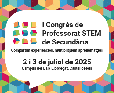 Congrés de Professorat STEM de secundària, 2-3 juliol 2025. Organitza: ICE UPC, amb suport <a href="/educaciocat/">Educació</a> i   col·laboració societats filials IEC.

Animeu-vos a presentar contribucions. Termini: 19 maig!

esdeveniments.upc.edu/127813/detail/…