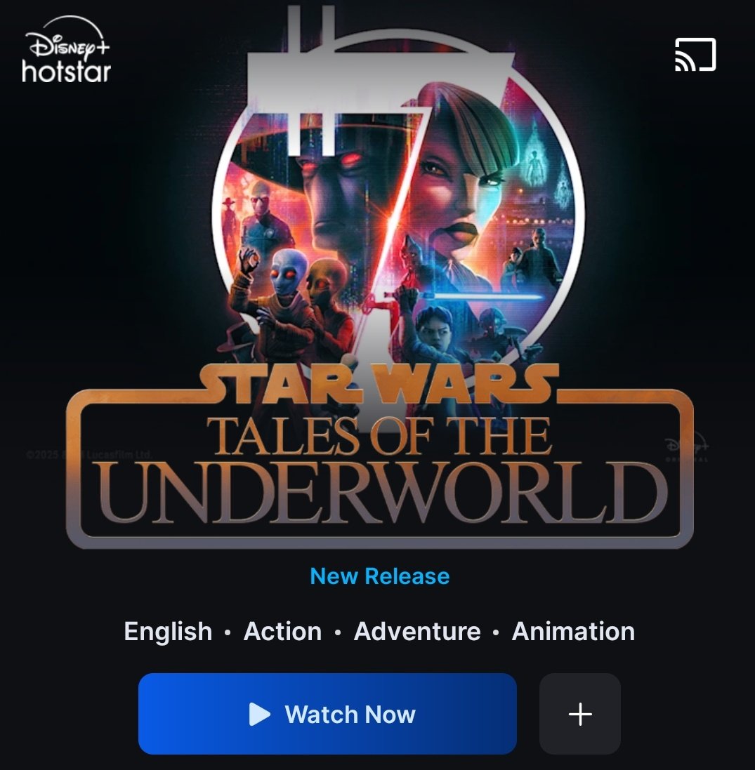 Merayakan May the 4th dengan nonton TALES OF THE UNDERWORLD 🤟