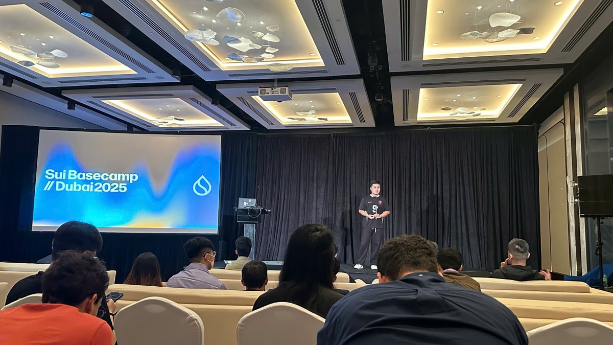 Web3lab_DAO's tweet image. Huge thanks to @SuiNetwork for hosting such an amazing and inspiring Sui Basecamp Dubai 2025! 🙌
It was the perfect space for builders like us to connect and co-create meaningful projects for the Web3 world.
Looking forward to Sui Basecamp 2026 and more exciting events from Sui!…