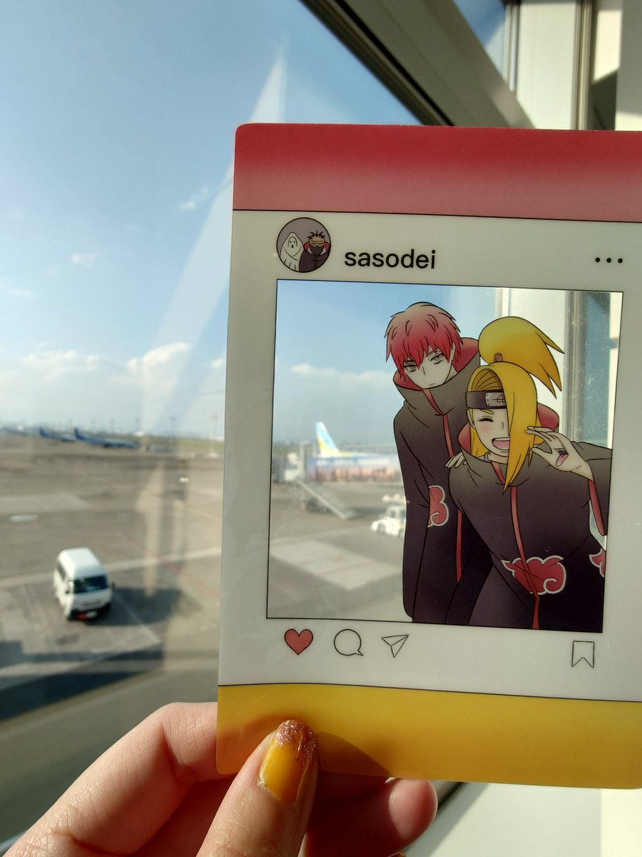 もずさんとお昼間っから飲んで空港まで一緒に移動。おデートみたいだw
お別れが寂しいよ🥲