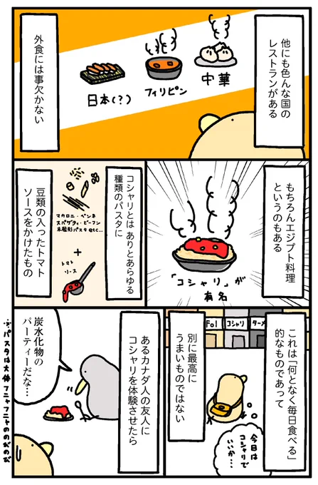 「月収5万エジプト在住 まあ死なんやろ日記」
エジプトの食べ物で死にかけた話(2/3) 