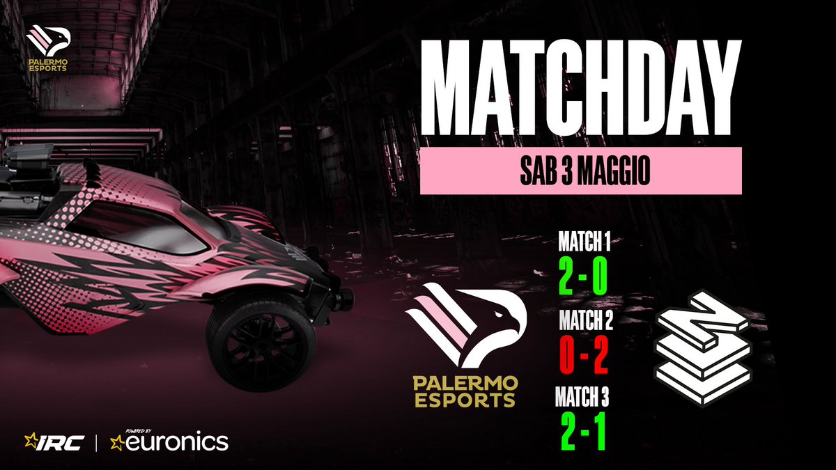 Palermo Esports (@palermoesports) on Twitter photo 🎮 Dopo tre giorni intensi di #IRC al Napoli Comicon, oggi ci giochiamo il terzo posto contro gli <a href="/Axolotl_Esports/">Axolotl Esports</a>!
Non è il finale che volevamo, ma vogliamo chiudere questa LAN con una vittoria 💪
Ci vediamo alle 10:00 in diretta su 👉 twitch.tv/italianrocketc…
#siamoaquile 🦅 🎮 Dopo tre giorni intensi di #IRC al Napoli Comicon, oggi ci giochiamo il terzo posto contro gli <a href="/Axolotl_Esports/">Axolotl Esports</a>!
Non è il finale che volevamo, ma vogliamo chiudere questa LAN con una vittoria 💪
Ci vediamo alle 10:00 in diretta su 👉 twitch.tv/italianrocketc…
#siamoaquile 🦅