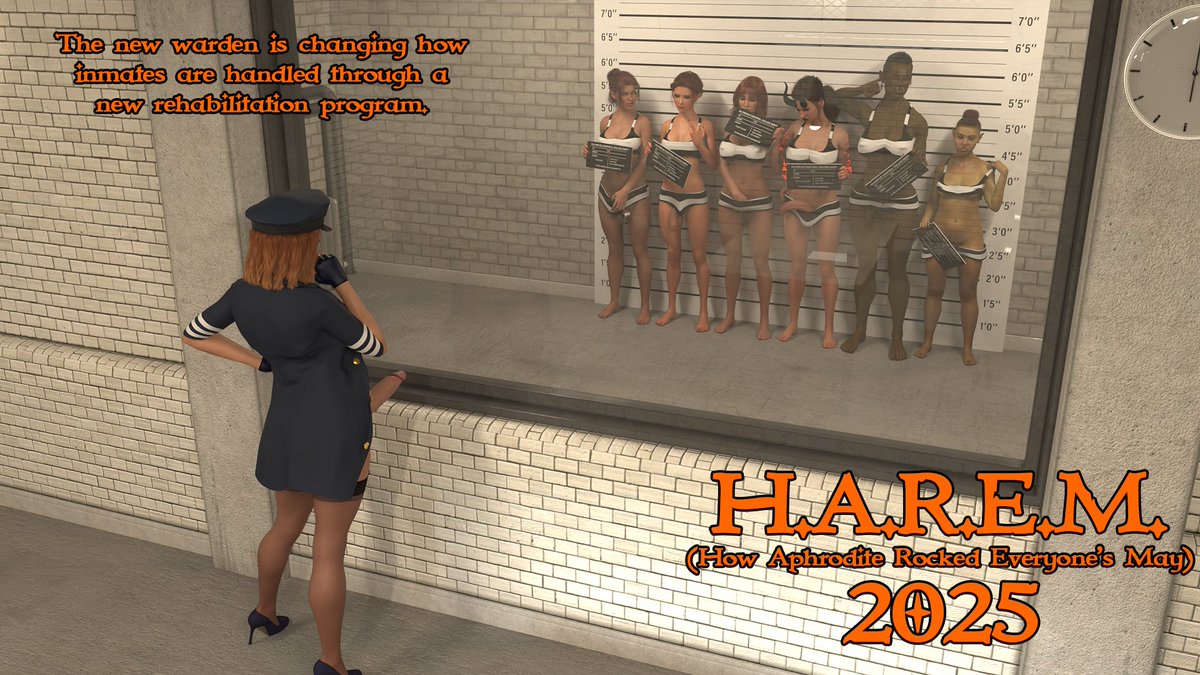 H.A.R.E.M. 2025 - Law &amp; Aphrodite: Sexy Crimes Department (Prologue)
patreon.com/posts/h-r-e-m-…
subscribestar.adult/posts/1834578
H.A.R.E.M. is back, and just like last year, you'll be stepping into Aphrodite's shoes.
#futanari #3DCG #nsfw #dickgirl #Redheads
