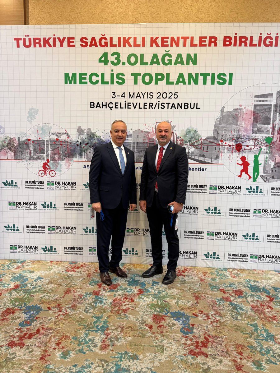 Türkiye Sağlıklı Kentler Birliği’nin 43. Olağan Meclis Toplantısı’na, Belediye Başkanımız Ercan Orhan ve Kemalpaşa Belediye Başkanı Erhan Yılmaz ile birlikte katıldık.

Sağlıklı, dirençli ve yaşanabilir kentler için yürütülen çalışmaları değerlendirdiğimiz toplantıda, yerel