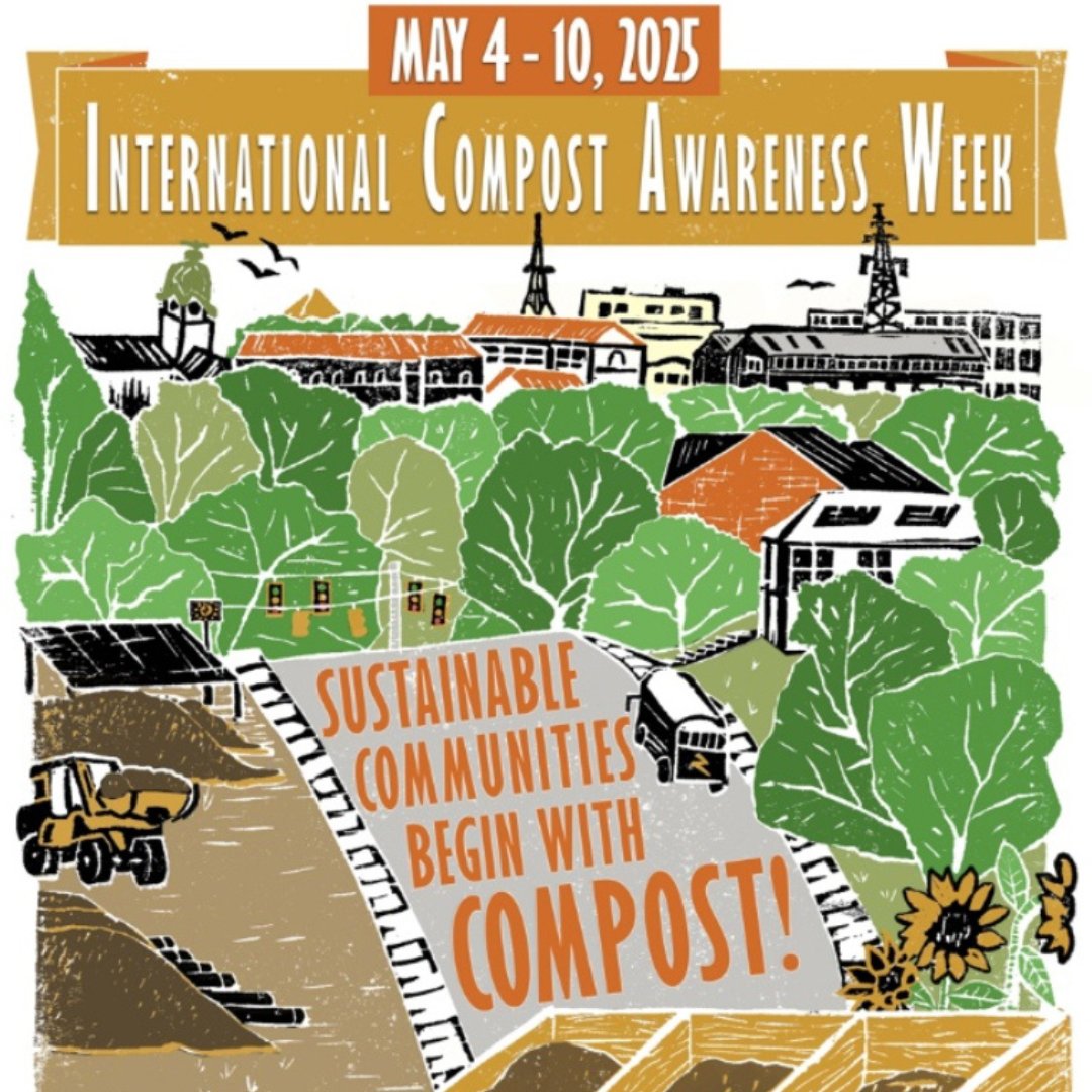 It’s International Compost Awareness Week! 🌱

A reminder that composting organic waste isn’t just good practice, it’s a step towards healthier soils and a more sustainable future.

#ICAW2025 #CompostingMatters #WasteToResource #SoilHealth