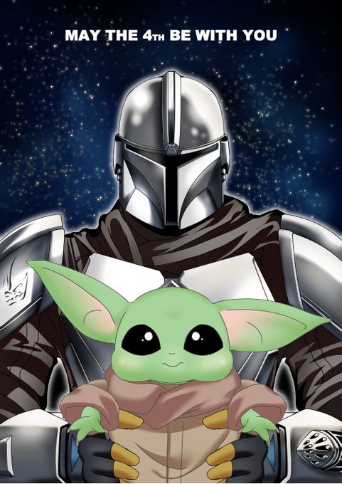 マンダロリアン&グローグー
スターウォーズの日なので 