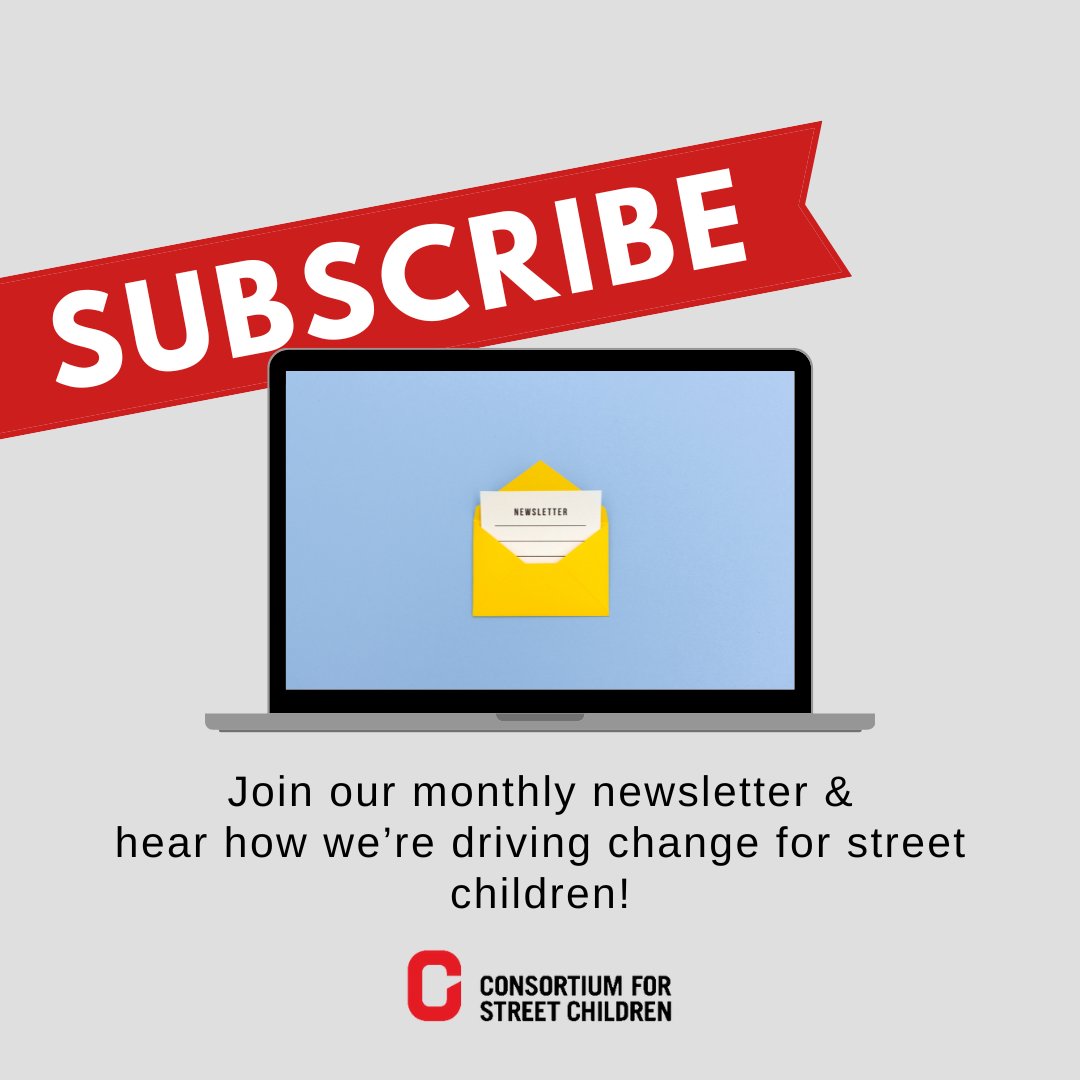 streetchildren's tweet image. Want to stay up-to-date on how we're driving change for street-connected children around the world?

📰 Sign up for our newsletter and get the latest insights, stories, and advocacy tools.

👉 ow.ly/Z6LF50VM0gy

#StreetChildren #Advocacy #ChildRights