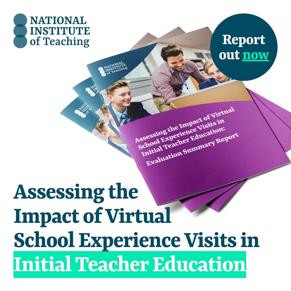 Maybe you missed our new report on 'Assessing the Impact of Virtual School Experience Visits in Initial Teacher Education'? Don't worry, you can catch up today! 

🗝️Key finding - We did not find any evidence that virtual visits were less effective than in-person visits for