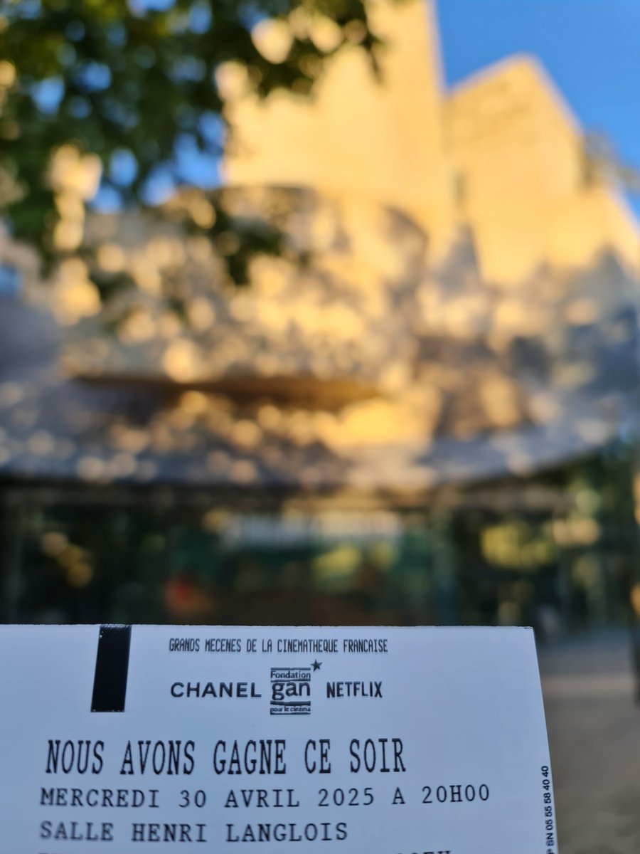 CeliaAtParis's tweet image. 🇺🇸🎬🥊 Rétrospective Robert Wise - Nous avons gagné ce soir The Set-up en 35mm avec Olivier Snanoudj @OSnanoudj @cinemathequefr

📍 51 Rue de Bercy
cinematheque.fr/cycle/robert-w…
Copie @Cinematekbe

#XIIè #cinéma #ÉtatsUnis #adaptation #JosephMoncureMarch #drame #sport #boxe #échec…