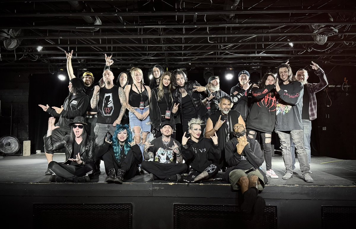 πΎπππππππ ππ πππππ (@stitchedupheart) on Twitter photo Thatβs a wrap! 7 weeks, 15,000 miles, & 36 shows later! Thank you Wednesday 13 for taking us on this epic adventure! Weβve made memories for life. π€
#Wednesday13 #stitchedupheart <a href="/DeadRabbitts/">Dead Rabbitts</a> <a href="/iyatoyah/">I Ya Toyah</a> Thatβs a wrap! 7 weeks, 15,000 miles, & 36 shows later! Thank you Wednesday 13 for taking us on this epic adventure! Weβve made memories for life. π€
#Wednesday13 #stitchedupheart <a href="/DeadRabbitts/">Dead Rabbitts</a> <a href="/iyatoyah/">I Ya Toyah</a>