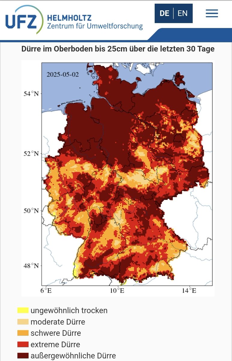 Wem geht es auch so?

Ich freue mich mittlerweile mehr über jeden Regentag als über Sonnentage

🔥🌍🔥 #Regen