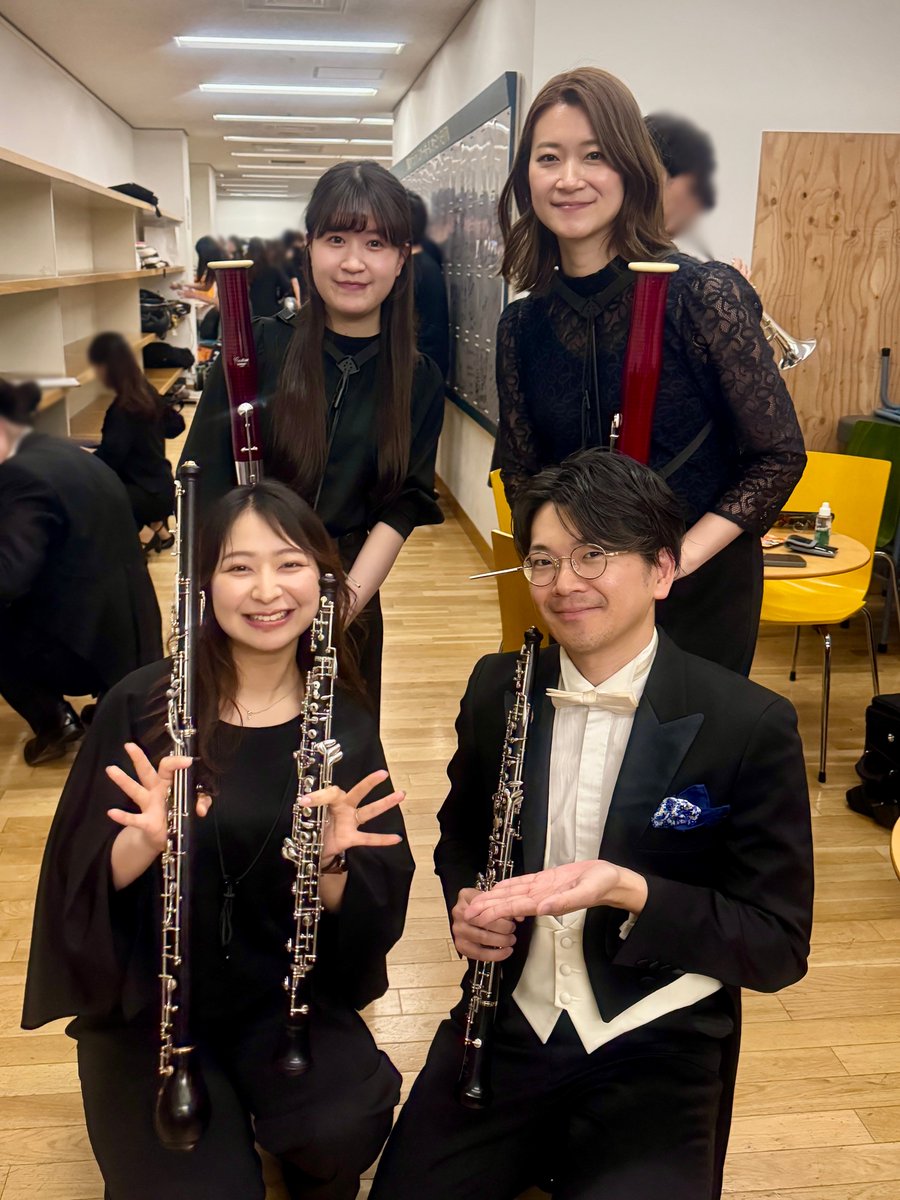 ファゴット・コントラファゴットで出演させていただきました！
手越さんのお人柄、音楽への情熱、そしてアーティストとして人間としての美しいお姿に深く感銘を受けております。
ご一緒させていただくことができて幸せでした。
素敵な一日をありがとうございました💐
 #手越祐也SymphonicConcert2025