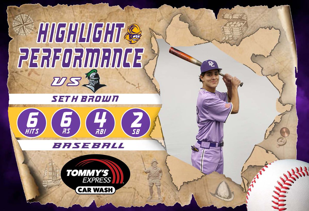 Dodge City CC Conquistadors (@goconqs) on Twitter photo ⚾️Highlight Performance of the Day⚾️
Tommy's Express Car Wash (<a href="/tommys_express/">Tommy's Express Car Wash</a>) Highlight Performance of the Day for Baseball goes to Seth Brown....he was 6-10 w/6 RS, 4 RBI, 2B, 2 SB & HBP in DH on road vs Seward County #GoConqs #BurnTheBoats ⚾️Highlight Performance of the Day⚾️
Tommy's Express Car Wash (<a href="/tommys_express/">Tommy's Express Car Wash</a>) Highlight Performance of the Day for Baseball goes to Seth Brown....he was 6-10 w/6 RS, 4 RBI, 2B, 2 SB & HBP in DH on road vs Seward County #GoConqs #BurnTheBoats