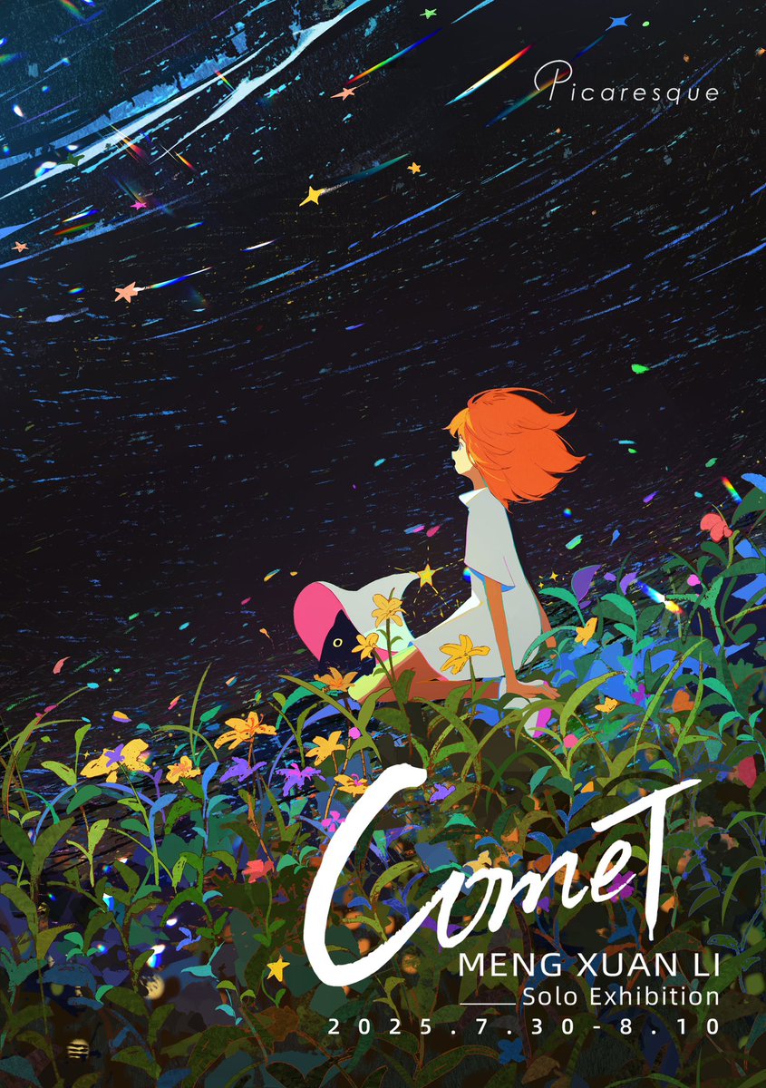 MengxuanLiart's tweet image. 🌟個展のお知らせ🌟
東京にて個展「Comet」を開催いたします。
◆会場
Picaresque Art Gallery
東京都渋谷区代々木4-54-7
◆会期
2025年7月30日(水) – 8月10日(日)
◆営業日時
毎週水~金、土日祝:11時~18時 木曜21時まで
※月・火曜定休
どうぞよろしくお願いいたします!✨