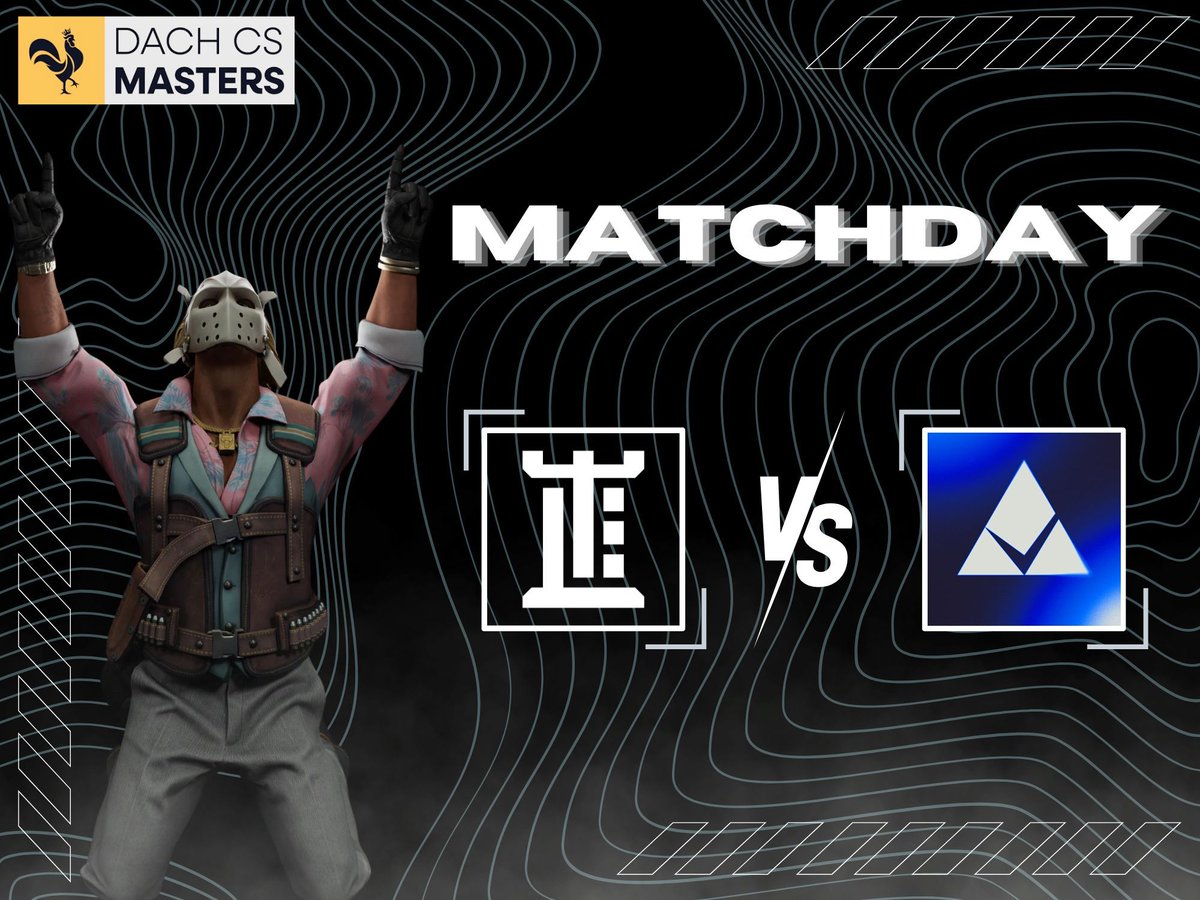 [#MatchDay]
-Spieltag 8- 

Heute um 20:00 Uhr geht es hoffnungsvoll gegen den 4. Platz der Gruppe <a href="/ProjectMinerva_/">Project Minerva</a> !

Wir brauchen euch heute im Chat! 👀 

🎥 twitch.tv/theloungeespor… 

#TLE #DACHCSMasters #Esport #CS2
 
Graphic by <a href="/Peepolein/">Peepo :)</a>