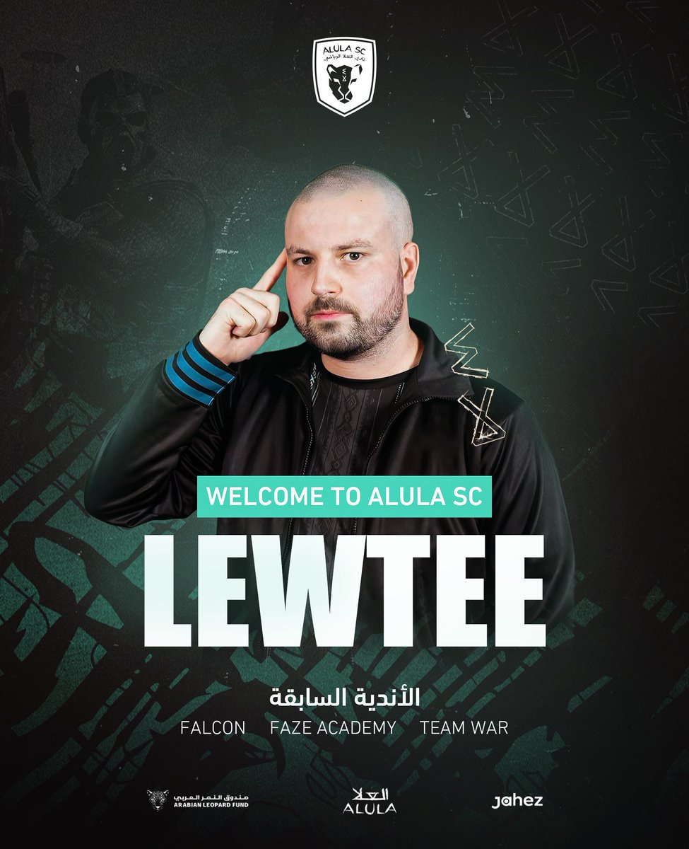 يسرنا في #العلا أن نعلن عن التعاقد مع المدرب لويس تود ليقود تدريب نمورنا العربية في لعبة " كود بلاك اوبس CDL " للرياضات الإلكترونية 🎮 

الطموح لا سقف له، وهذه البداية 🐆

#نحن_العلا | #العاب_العلا_الالكترونية