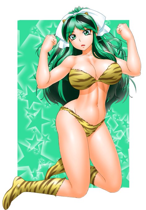 緑の日なので緑髪 #ラムちゃん 