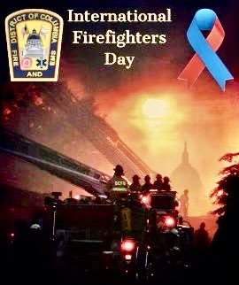 Today is International Firefighters Day, and we honor the courage and service of our members as well as fellow firefighters across the nation and the world. #DCsBravest