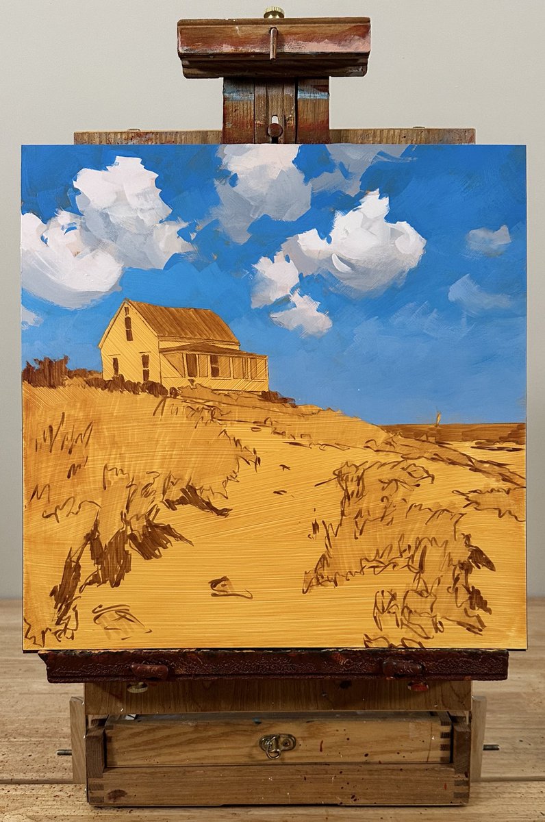 My new painting in progress