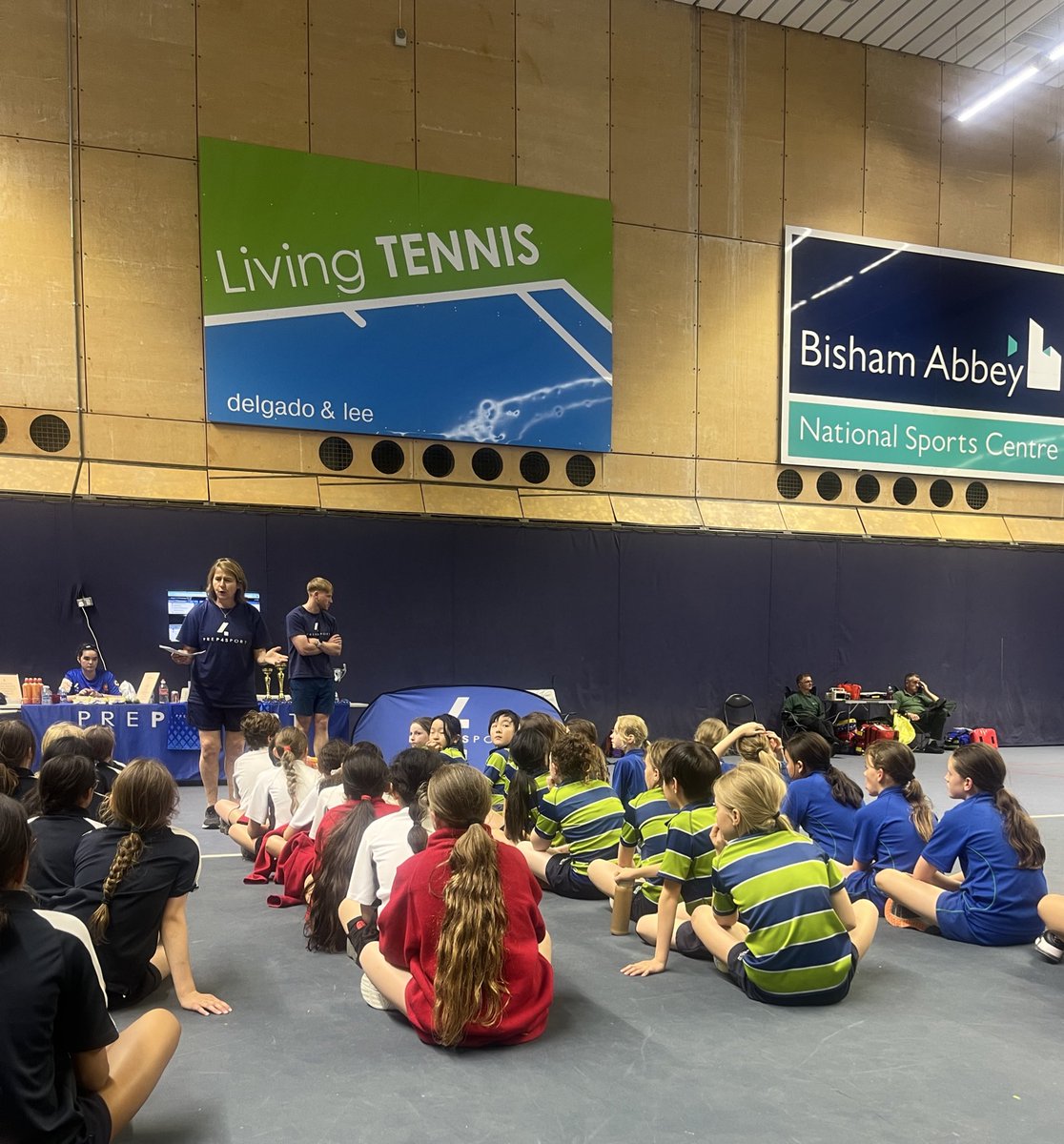 Presentation time now—well played to all the teams today! So much talent and teamwork on show. #P4SChallengeCup #U11Netball