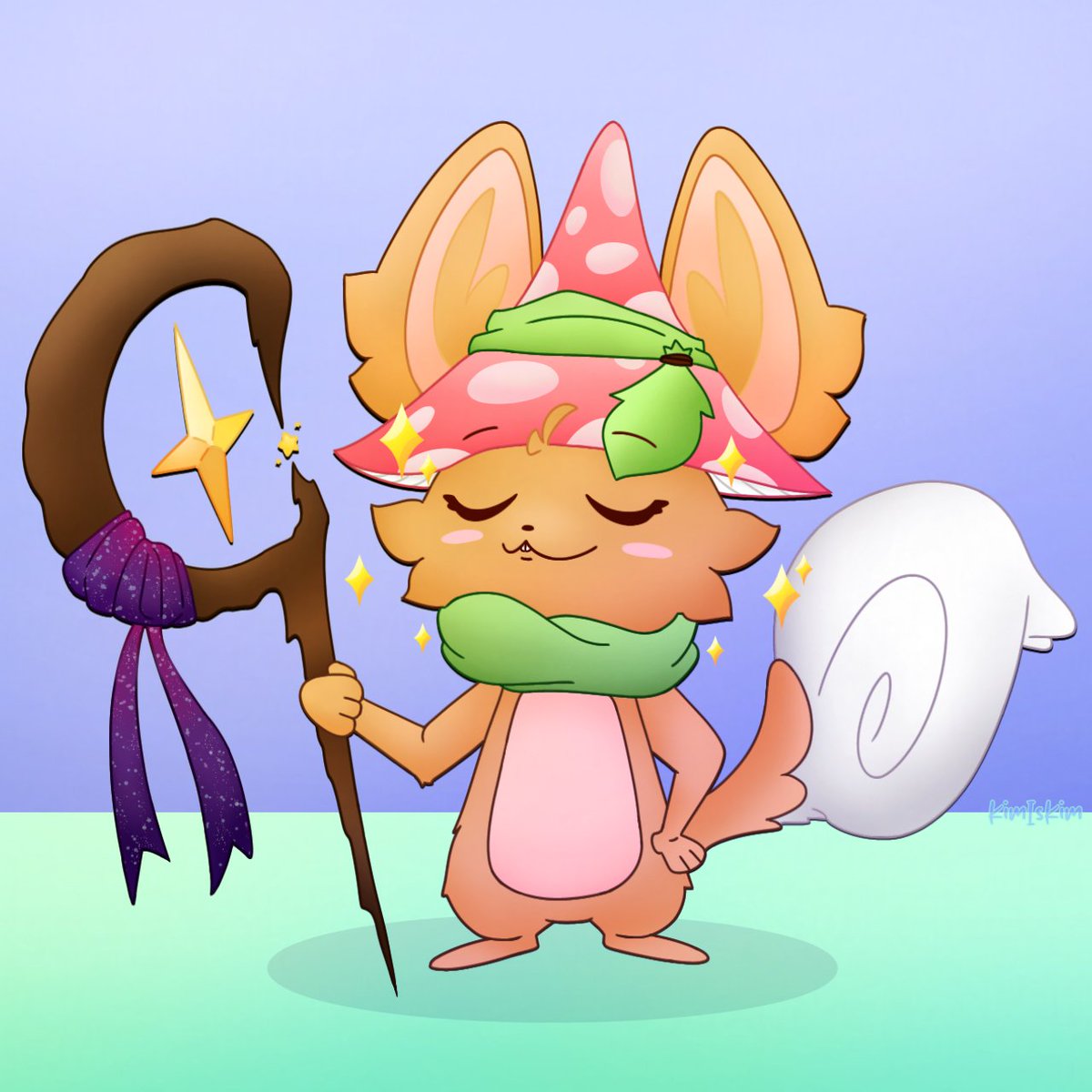 Shawchi found a cool stick and decided to show it off
(Totally not stolen from someone) #LoomianLegacy