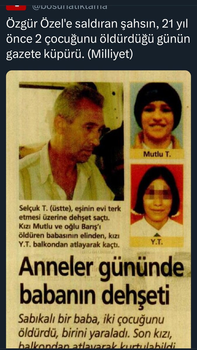 2 evladını katledip 1 evladını ağır yaralayan aşağılık saldırgan nasıl oluyorda aramızda dolaşıyor asıl sorun sokaklarda sapık psikopat sadist böylesine vahşi canavarların hala elini kolunu sallayarak toplum içinde serbestçe dolaşıyor olmasıdır katiller aramızda özgürce geziyor